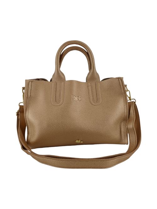 borsa donna a tracolla in ecopelle oro Fez | 003PINK GOLD